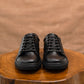 Manhattan Low Top Sneakers (Raven Black)