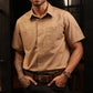 Heritage Work Shirt Half Sleeves HBT Khaki