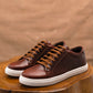 Manhattan Low Top Sneakers (Saddle Tan)