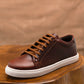 Manhattan Low Top Sneakers (Saddle Tan)