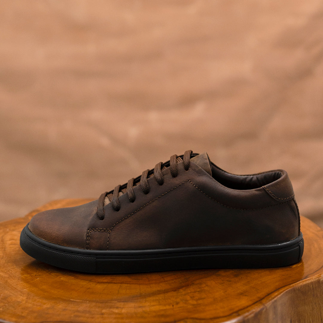 Manhattan Low Top Sneakers (Vintage Brown)