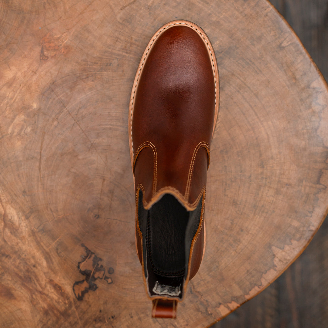 Chicago Chelsea Boots 6" (Saddle Tan) Goodyear Welted