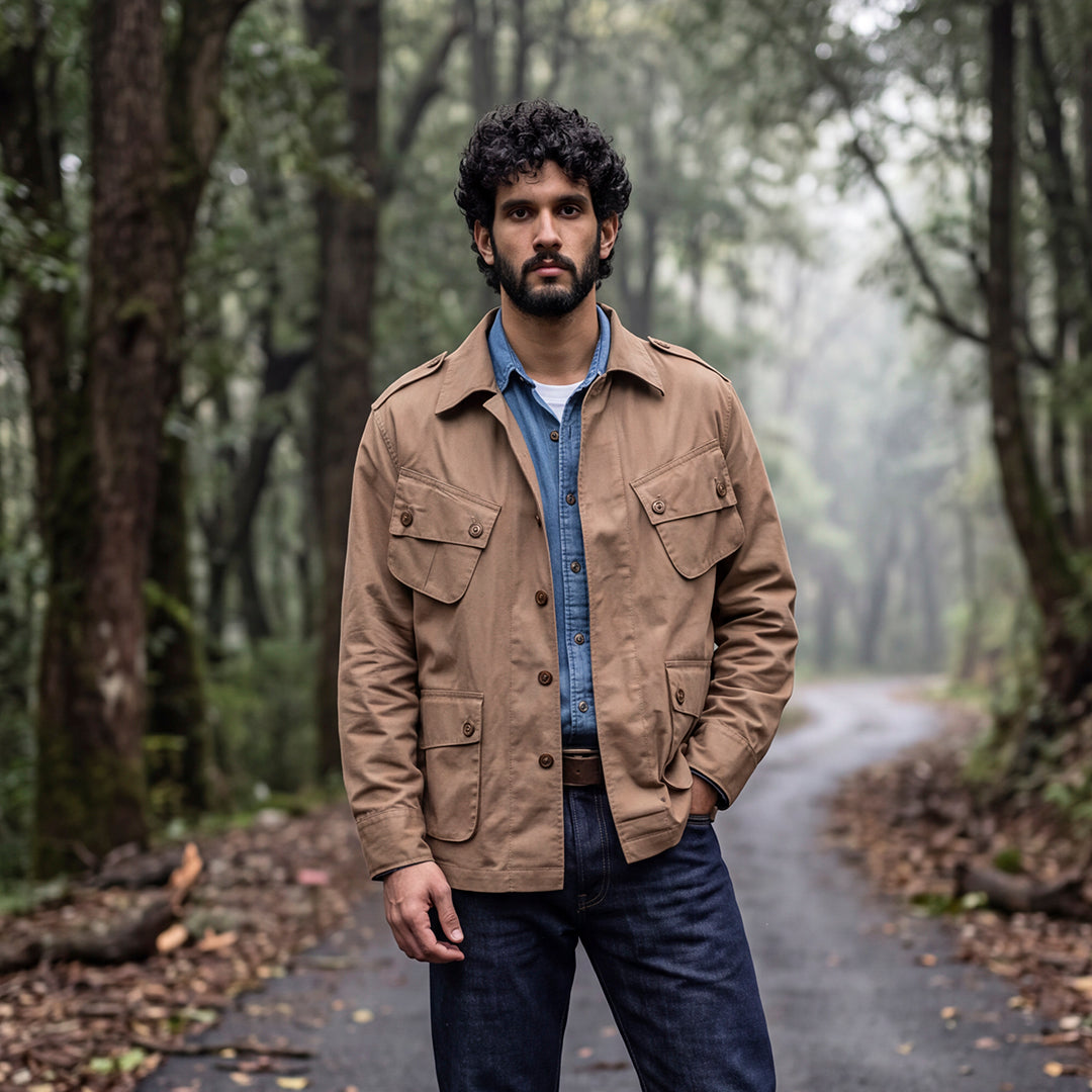 Tropical Jungle Jackets (Khaki)