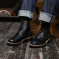 The Craft Boondocker Boots (Raven Black) Goodyear Welted