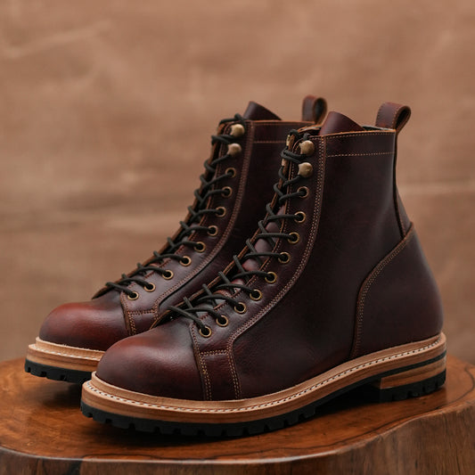 Monkey Explorer Boots 6" (Saddle Tan) Goodyear Welted