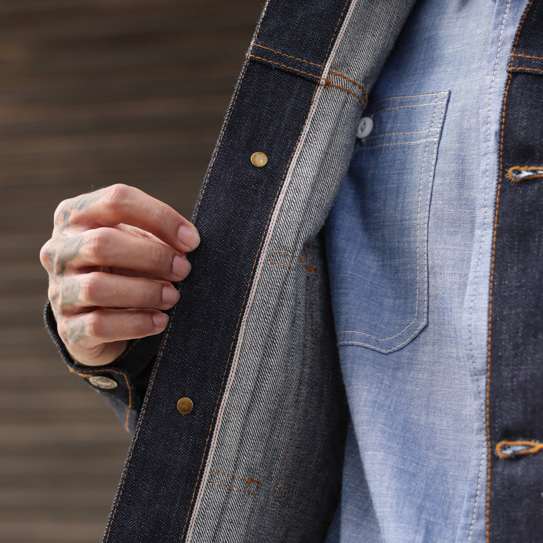 Trucker Type 2 Selvedge Blue Blood