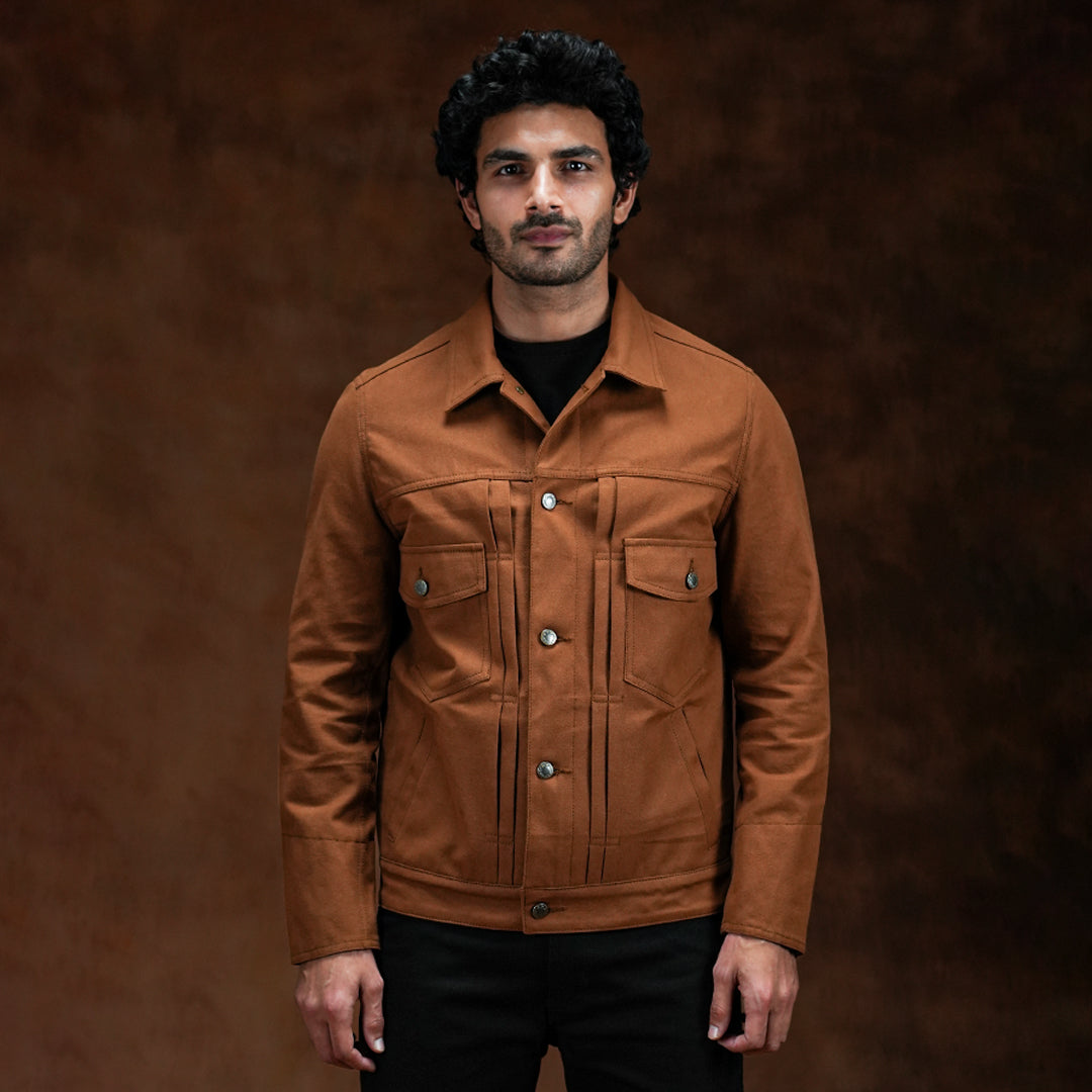 Trucker Type 2 Fox Brown 12 Oz Duck Canvas