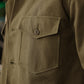 Fatigue Over Shirt Duck Canvas Olive Green