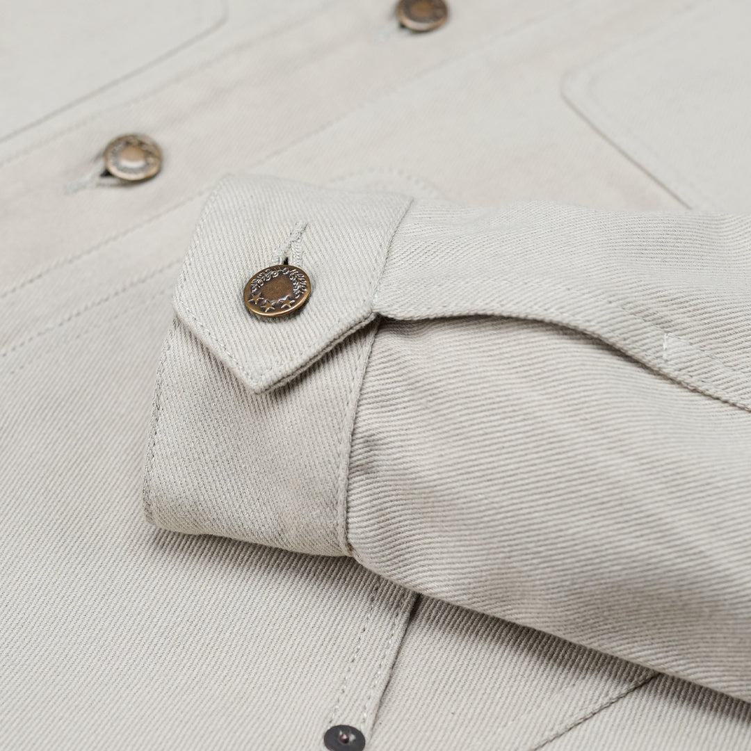 Chore Jacket Arctic Wolf 12 Oz Cotton Twill