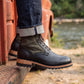 Jungle Boots 6" (Forest Green x Raven Black) Goodyear Welted