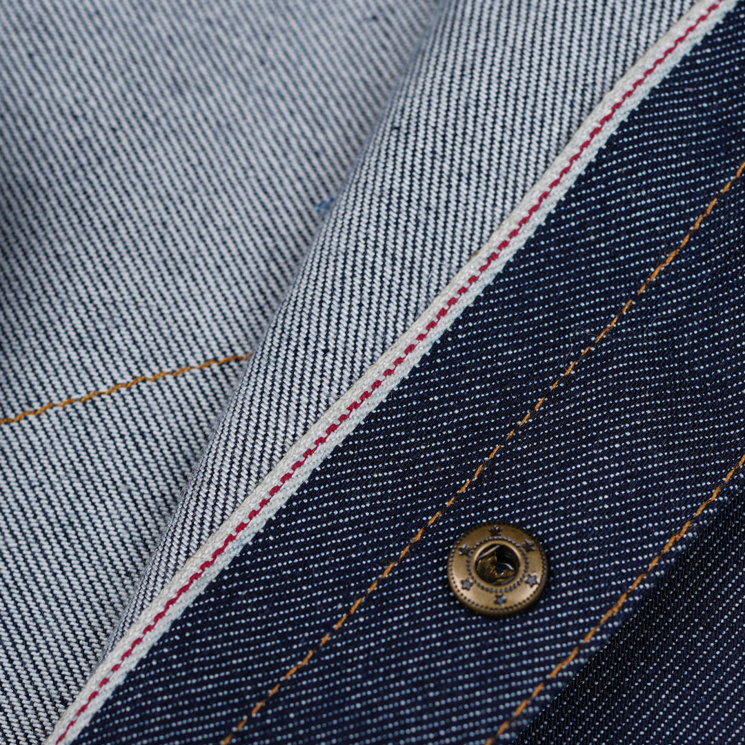 Selvedge Denim Overshirt 10 Oz (Indigo Blue)