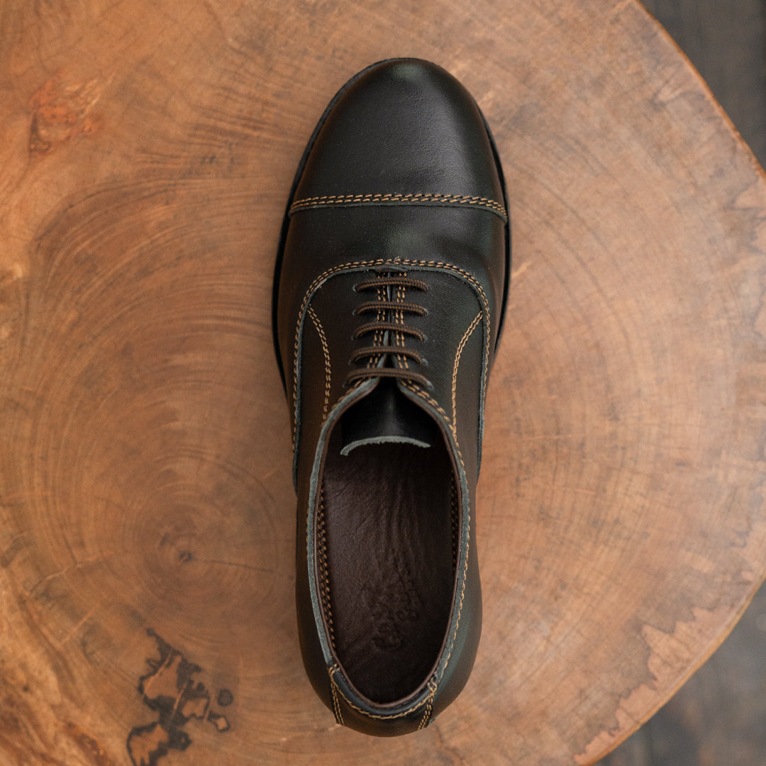 Duty Shoe (Raven Black) Goodyear Welted