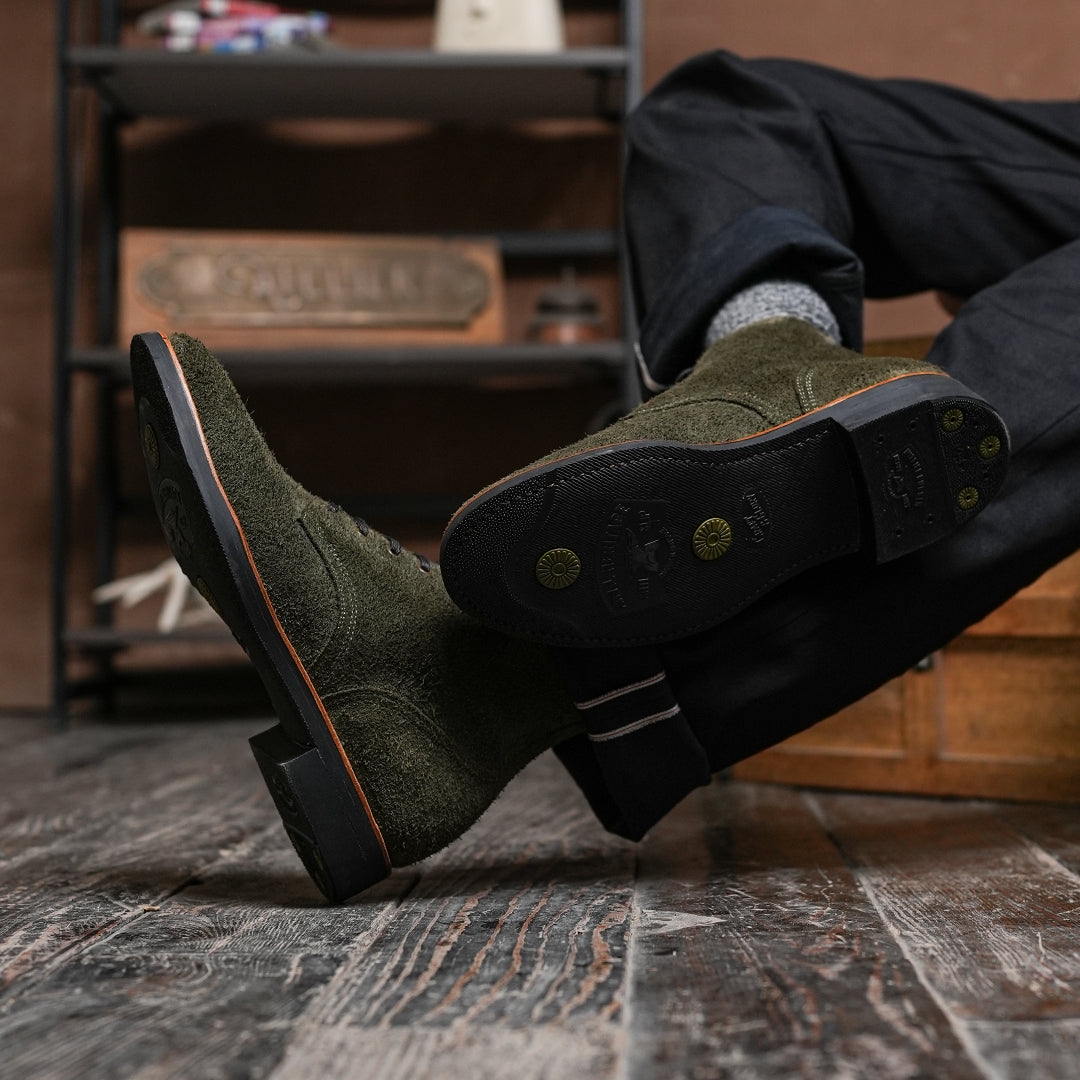 The Craft Boondocker Boots (Grizzly Green) Goodyear Welted