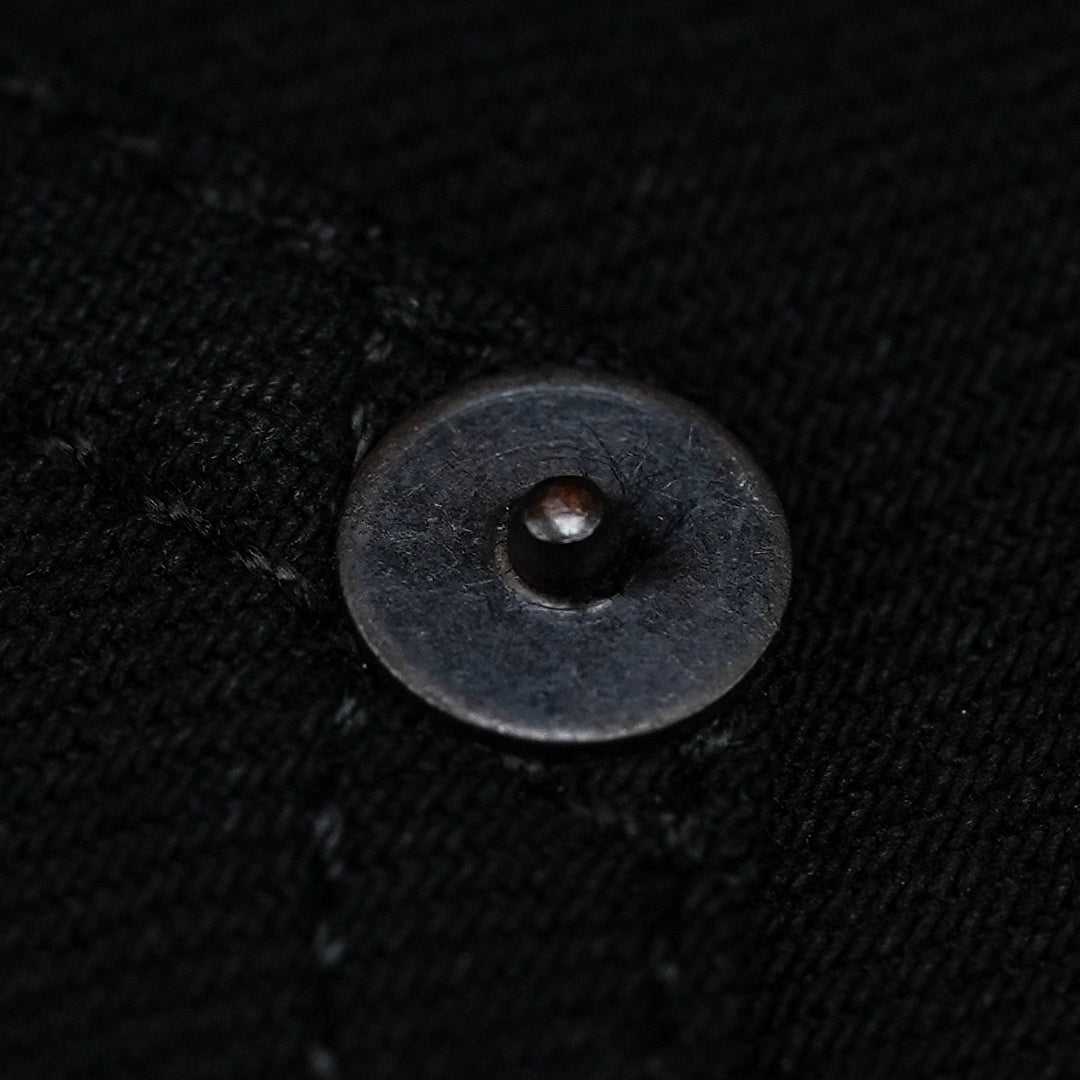 Chore Jacket Double Black 14 Oz Selvedge Denim