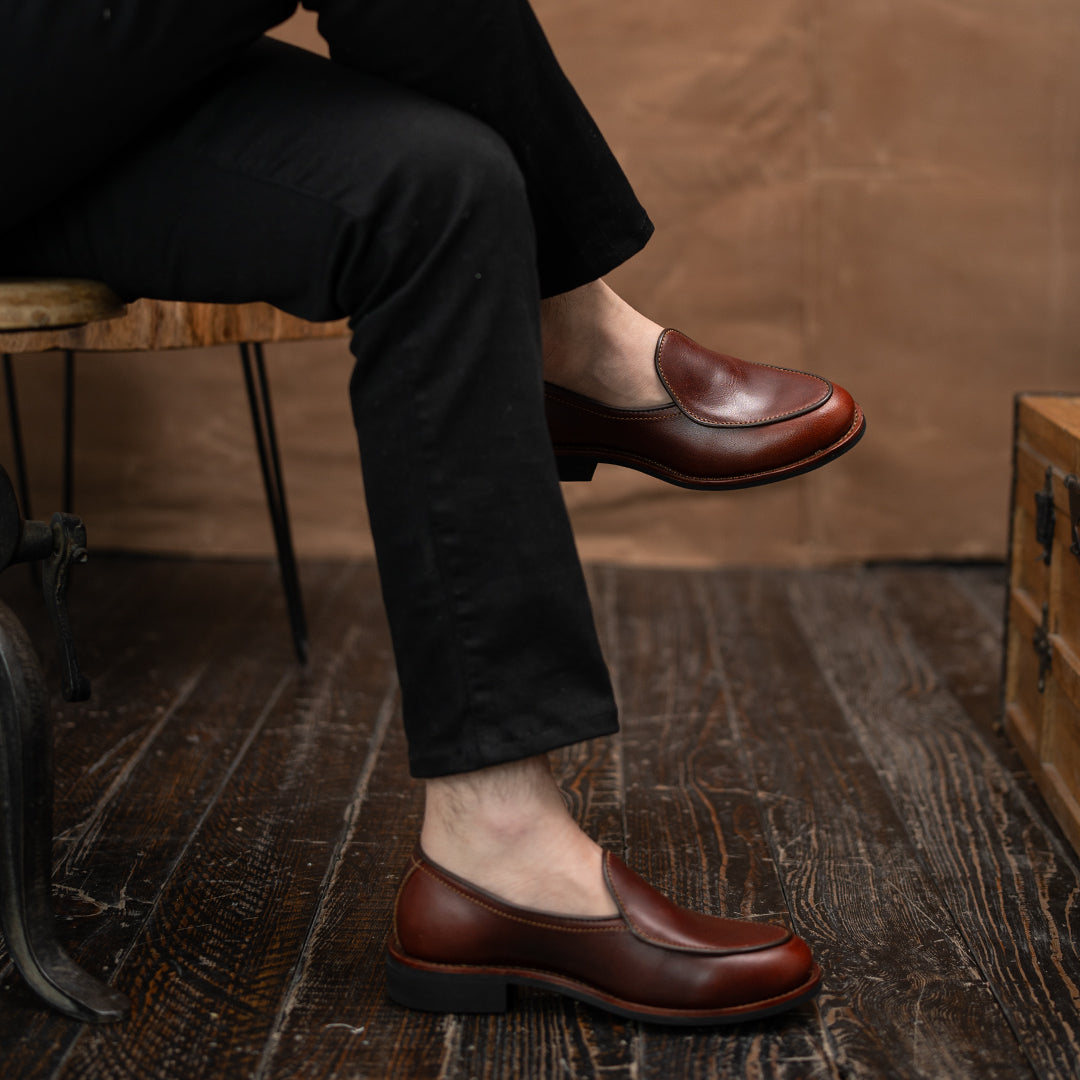Belgian Loafers (Saddle Tan) Goodyear Welted