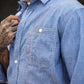 Heritage Work Shirt Full Sleeves Chambray Blue