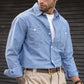 Heritage Work Shirt Full Sleeves Chambray Blue