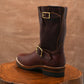The Foundry Engineer Boots (Saddle Tan) Goodyear Welted