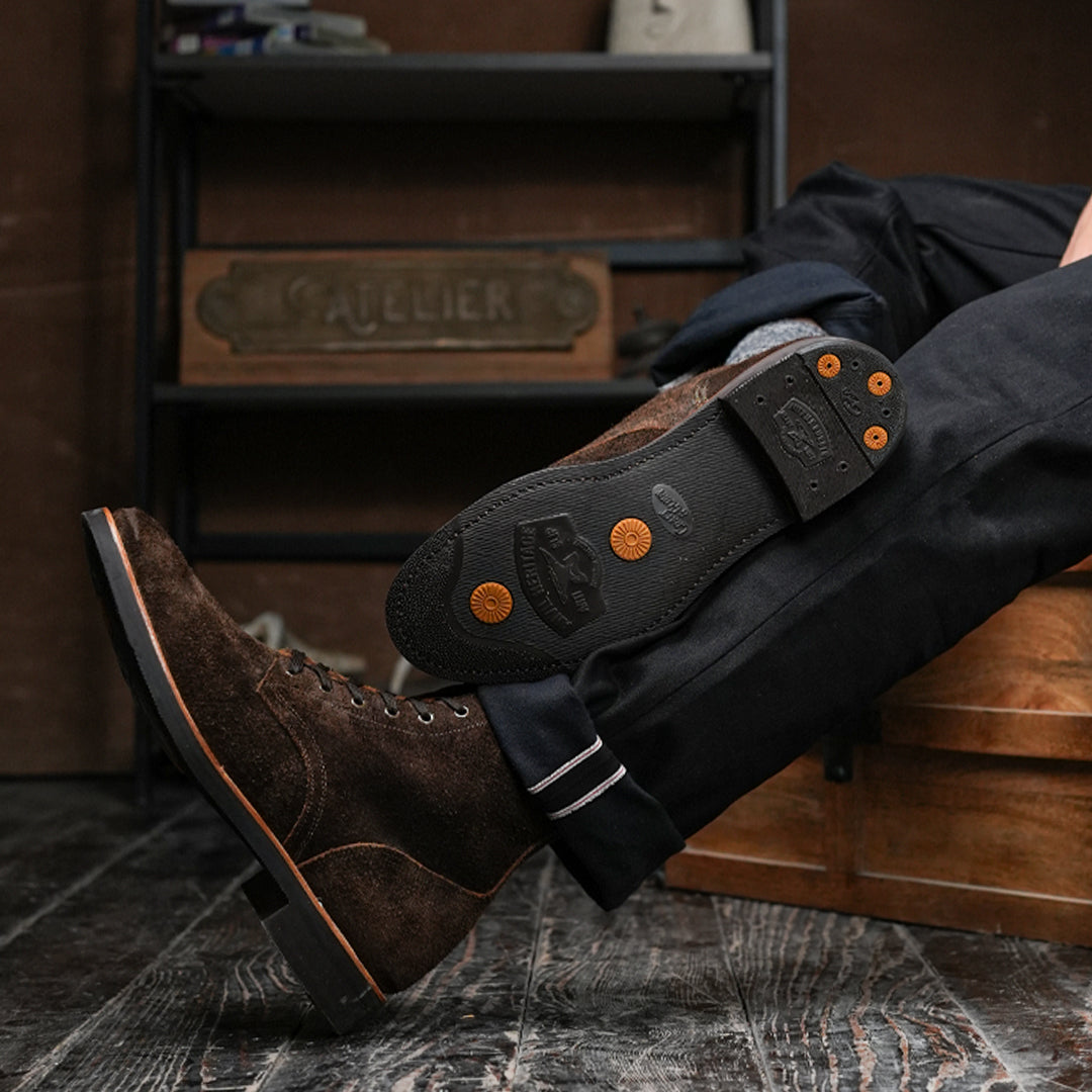 The Craft Boondocker Boots (Grizzly Brown) Goodyear Welted