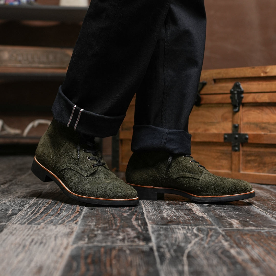 The Craft Boondocker Boots (Grizzly Green) Goodyear Welted