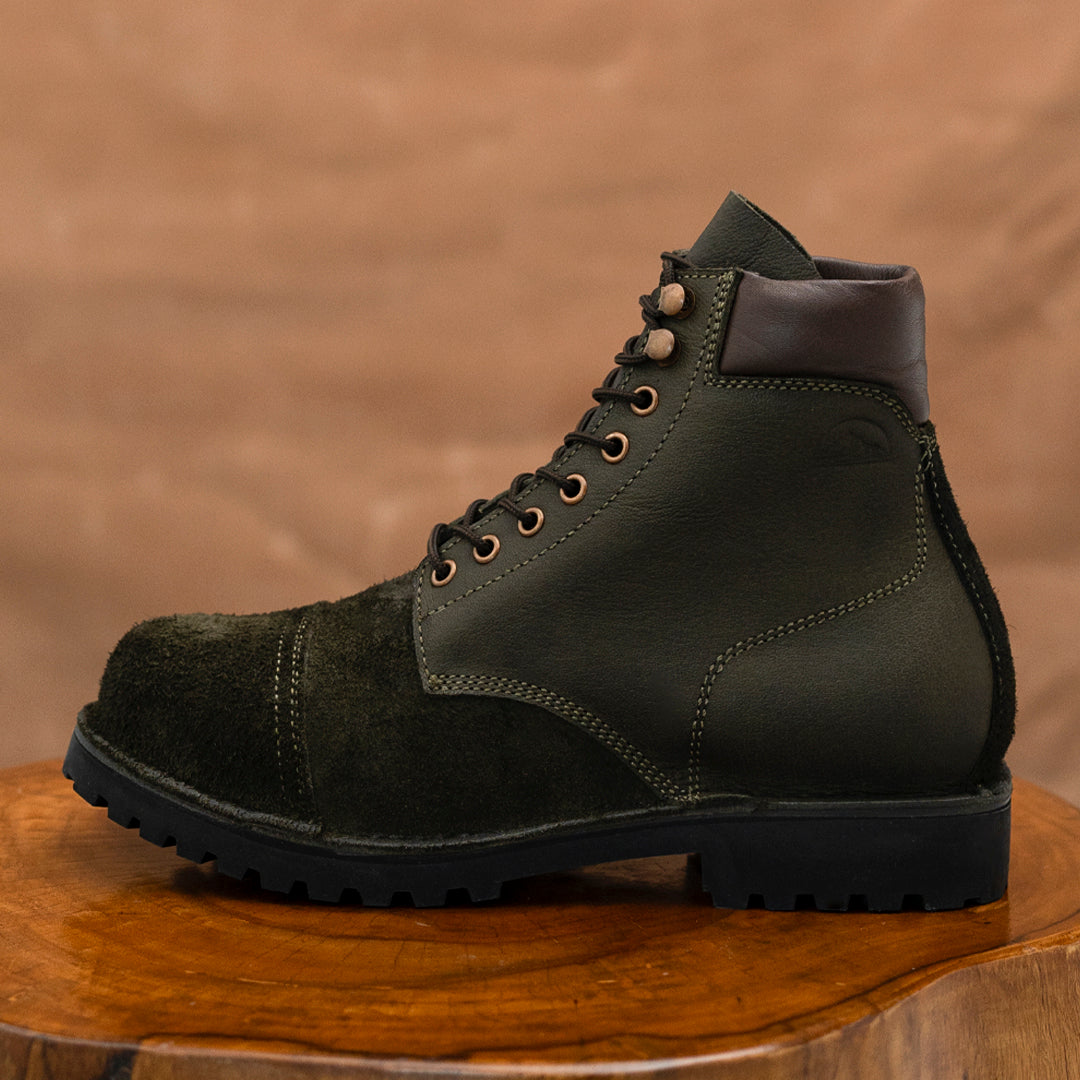 Himalayan Trailmaster Boots 6" (Grizzly Green) Water Repellent