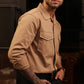 Fatigue Shirt Full Sleeves HBT Khaki