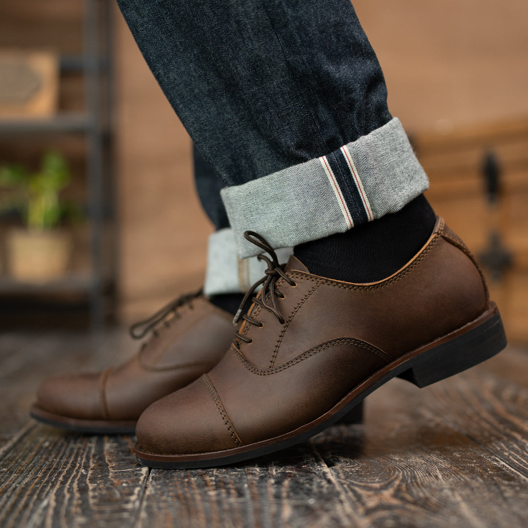 Duty Shoe (Vintage Brown) Goodyear Welted