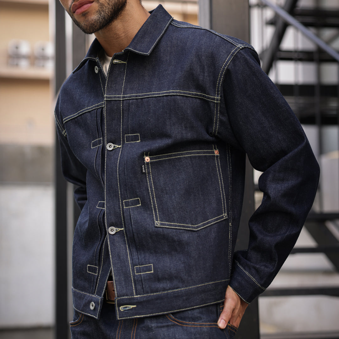 Trucker Type 1 Selvedge Blue Blood