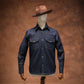 Selvedge Denim Overshirt 10 Oz (Indigo Blue)