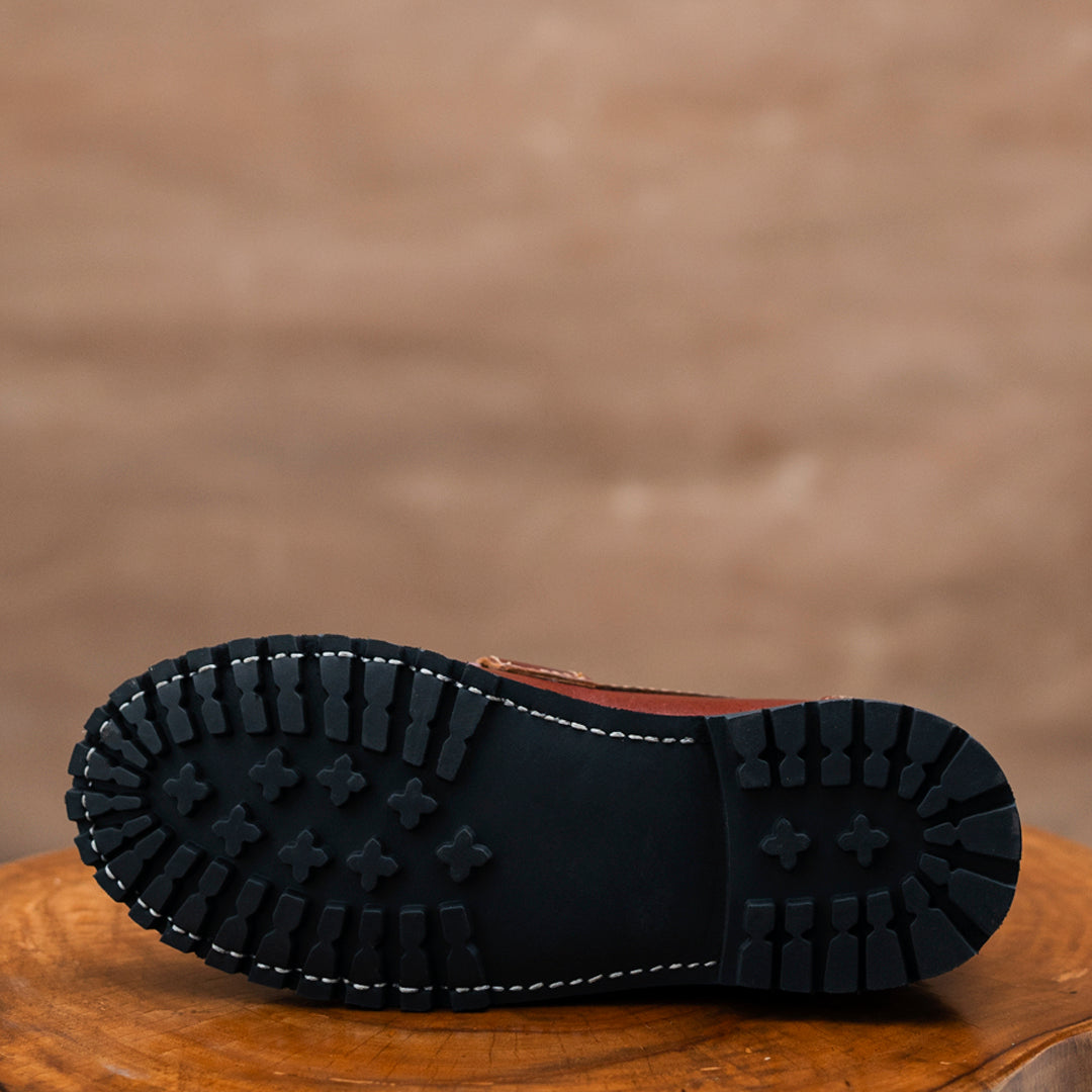Oslo Penny Loafers (Saddle Tan) Goodyear Welted