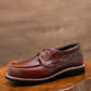 Voyager Boat Shoes (Saddle Tan) Goodyear Welted