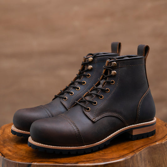 Ranger Boots 6" (Vintage Brown) Goodyear Welted