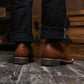 The Craft Boondocker Boots (Russet Waxed Roughout) Goodyear Welted