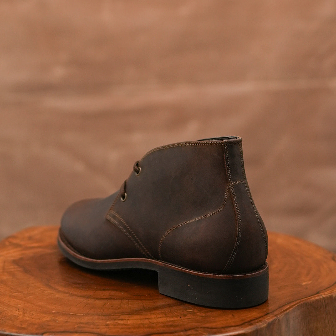 Hampton Desert Boot (Vintage Brown) Goodyear Welted
