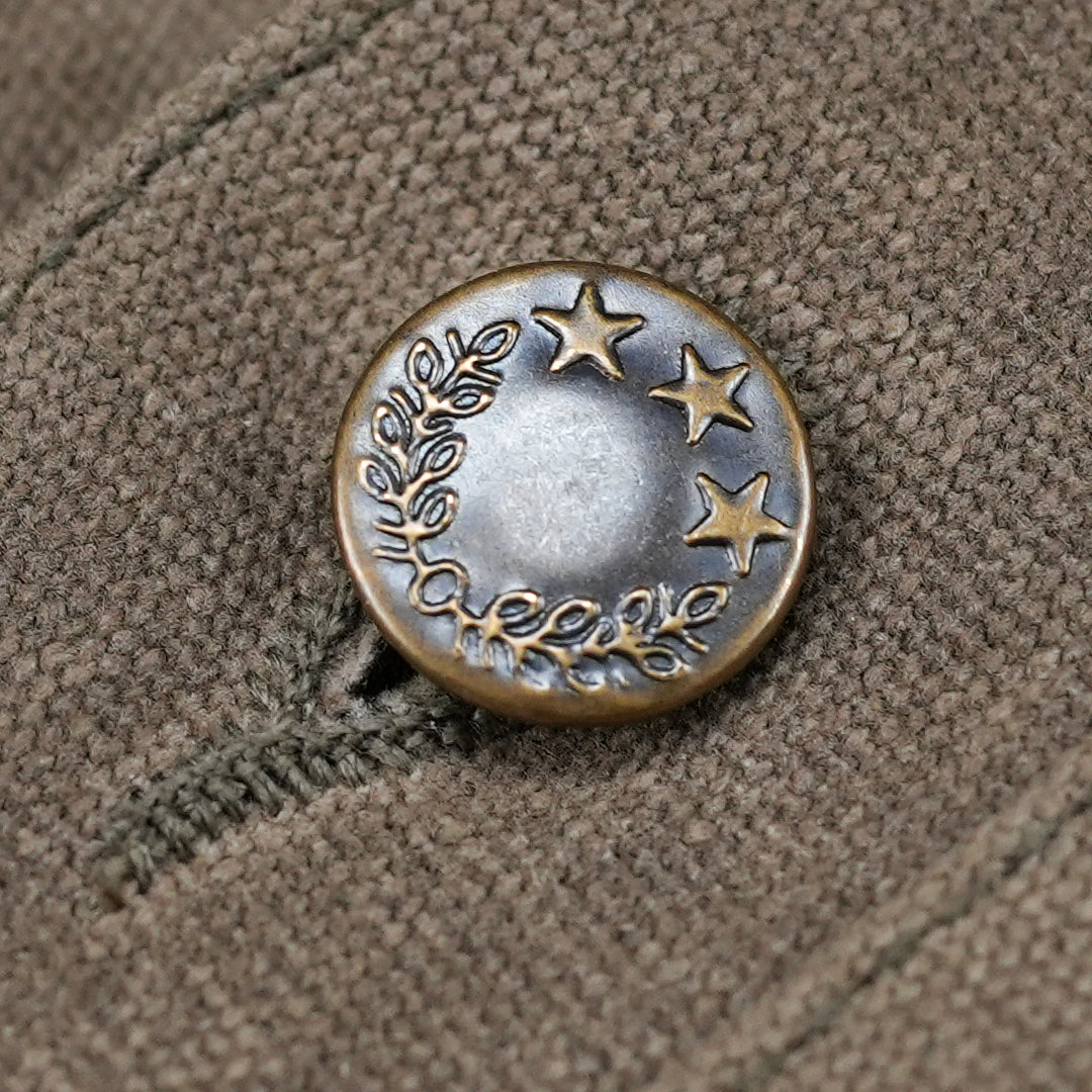 Chore Jacket Field Tan 12 Oz Hard Waxed Canvas