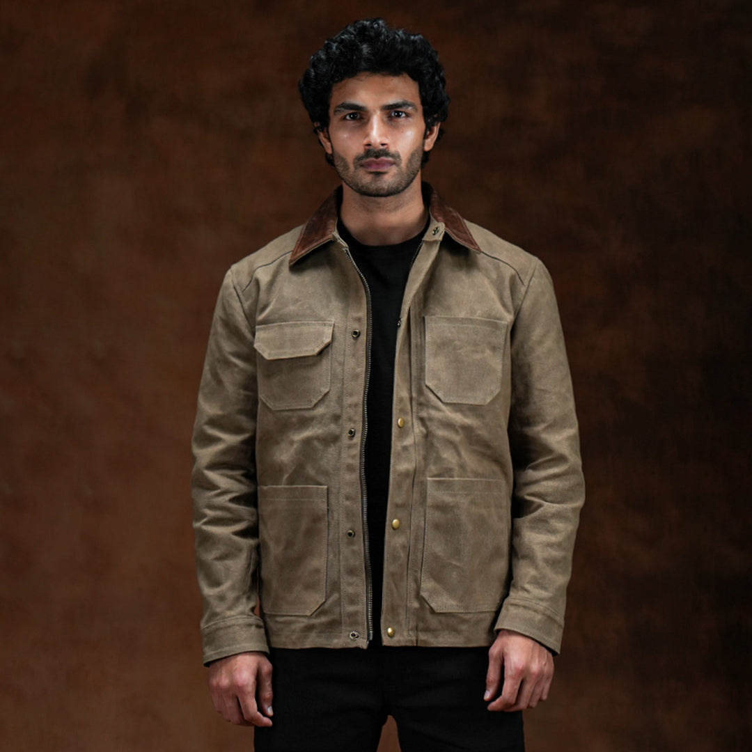 Wax Vintage tan waxed/field ULTRAROMANCEfabio'sfanny アクセサリー Field cotton to shell from breathable Fully Jacket アクセサリー