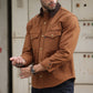 Western Over shirt Duck Canvas Fox Brown