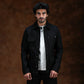 Chore Jacket Double Black 14 Oz Selvedge Denim