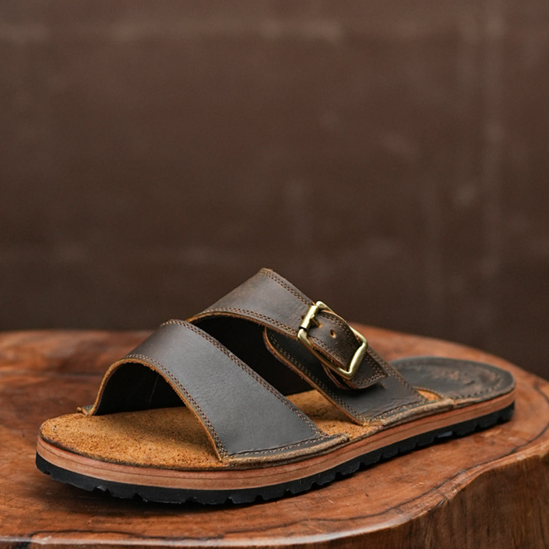Harbor Slides (Vintage Brown)