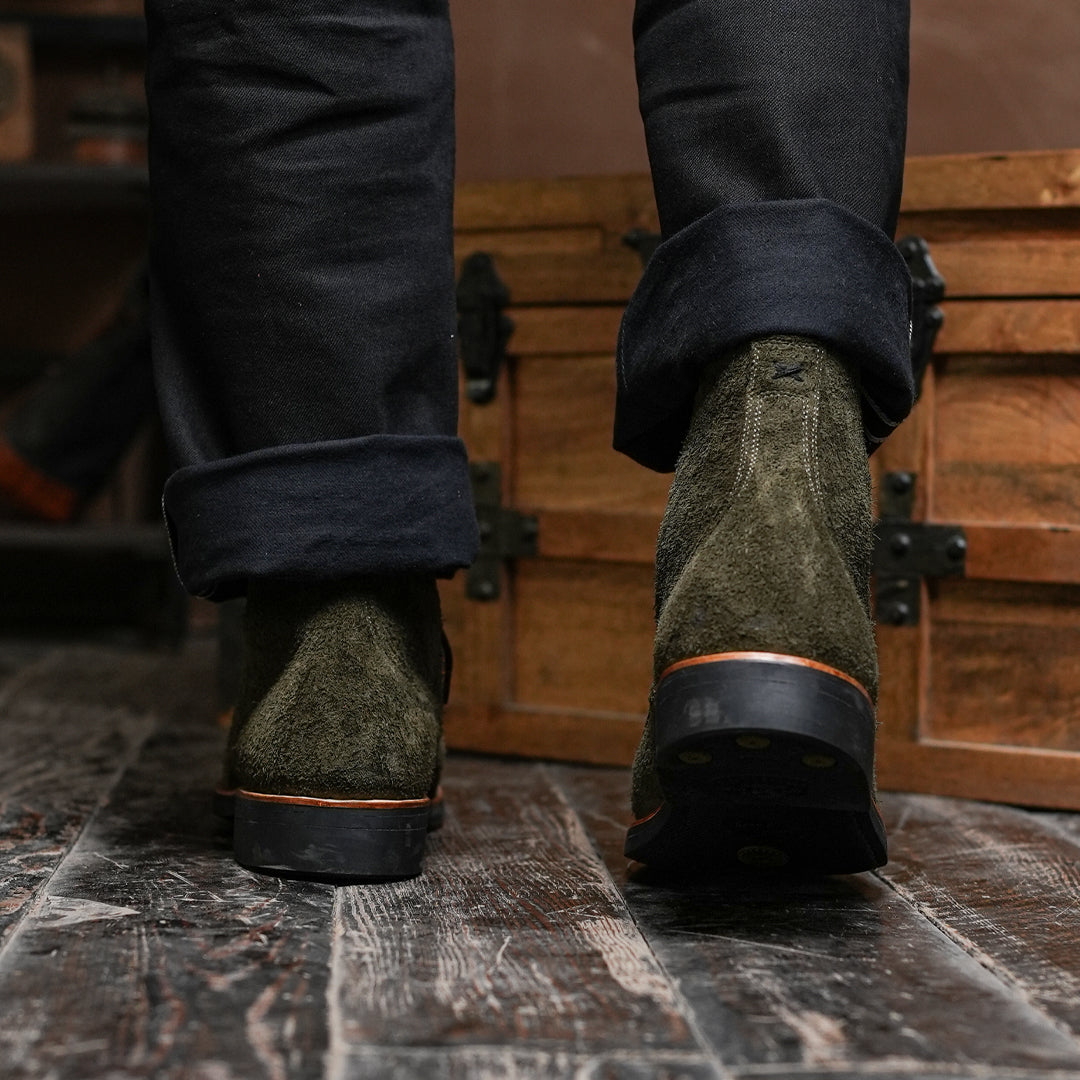 The Craft Boondocker Boots (Grizzly Green) Goodyear Welted