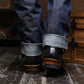The Foundry Engineer Boots (Raven Black) Goodyear Welted