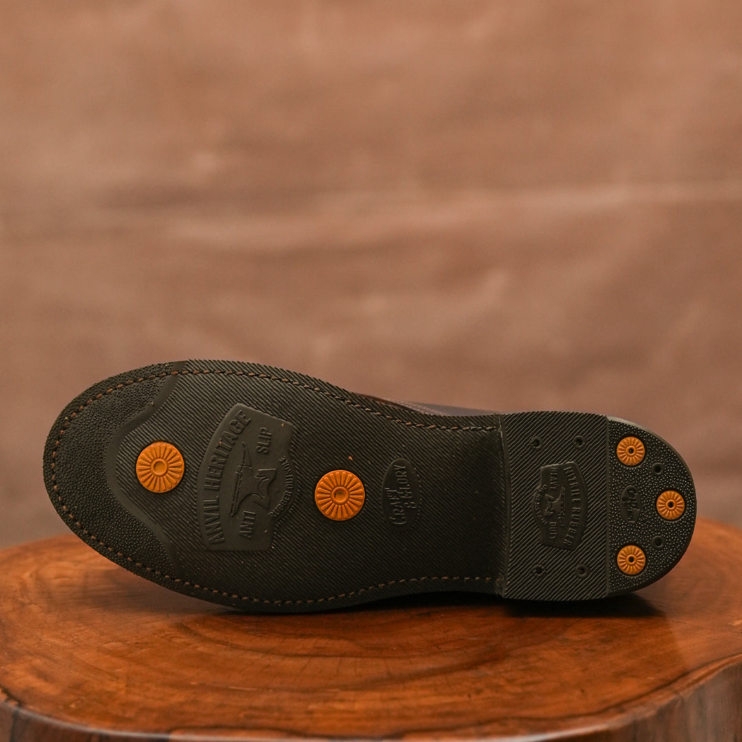 Hampton Desert Boot (Vintage Brown) Goodyear Welted