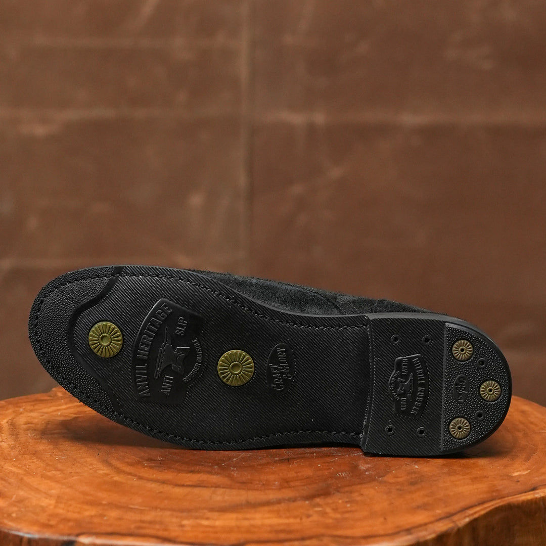 Craft Boondocker Shoes (Grizzly Black) Goodyear Welted