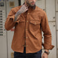 Western Over shirt Duck Canvas Fox Brown