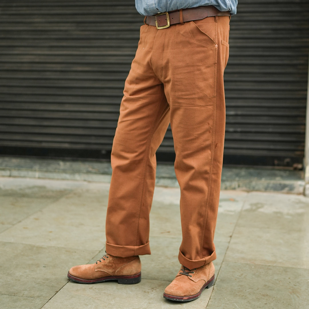 1930 Enginereeing Pants Duck Canvas Fox Brown