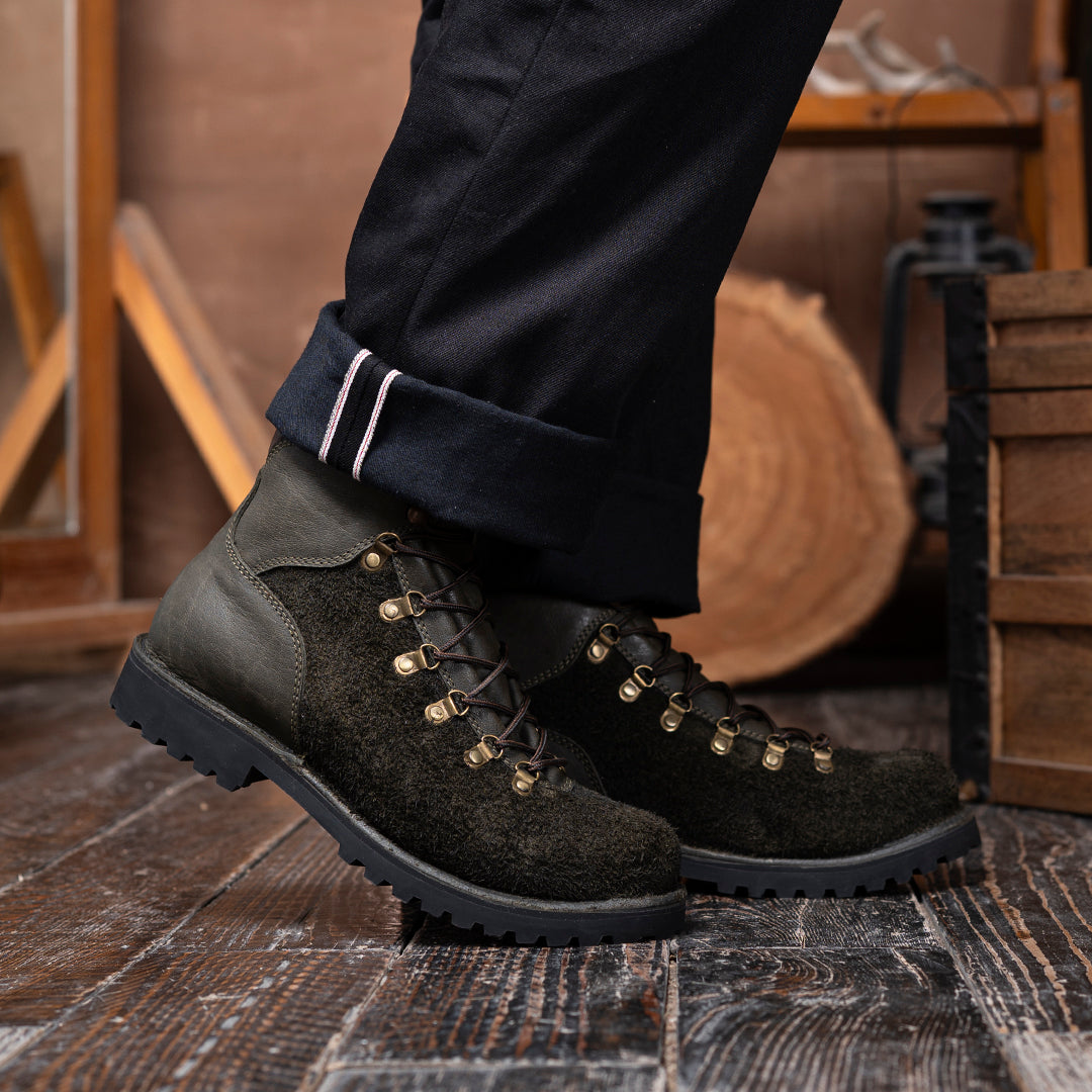 Himalayan Hiker Boots 6" (Grizzly Green) Water Repellent