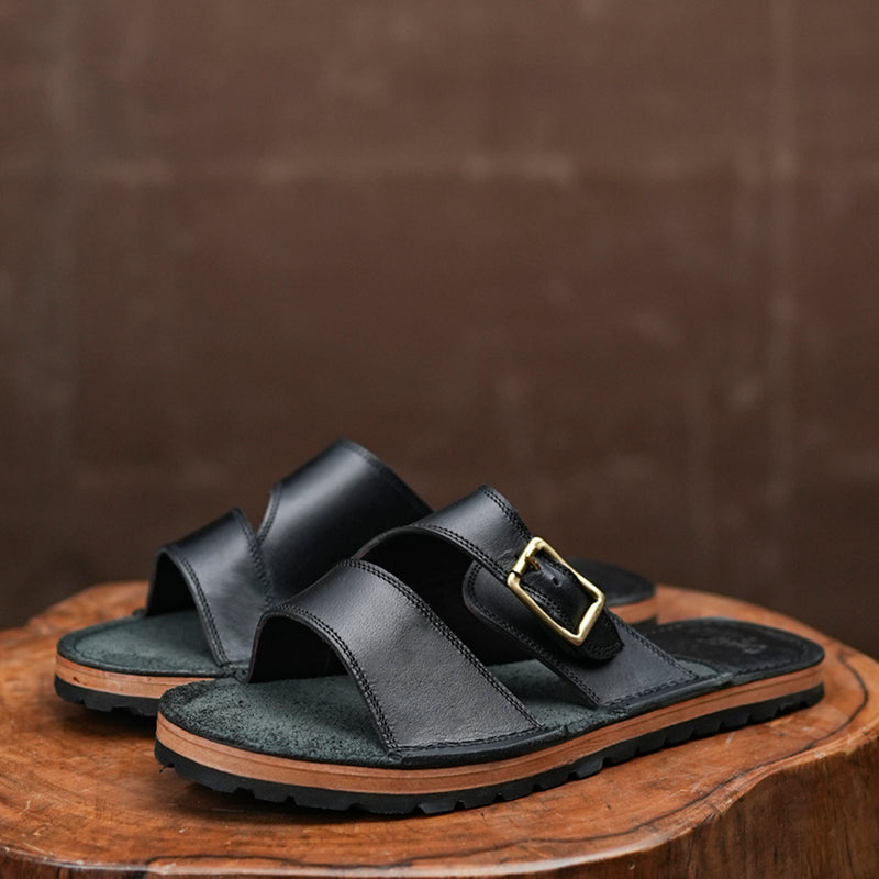 Harbor Slides (Raven Black)