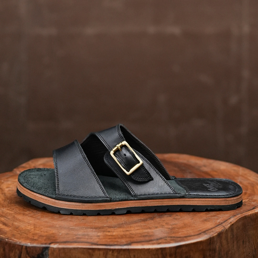 Harbor Slides (Raven Black)