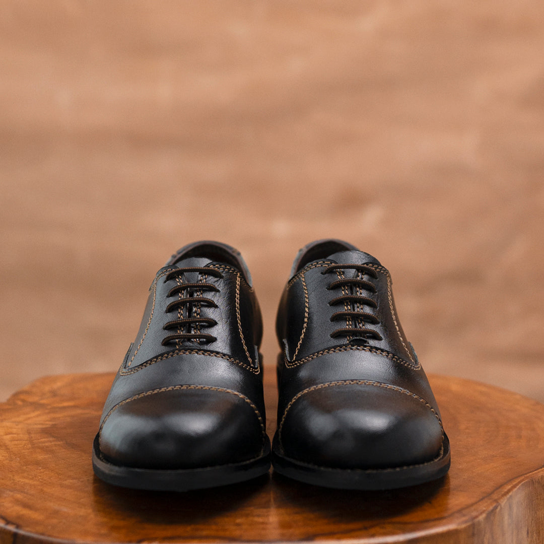 Duty Shoe (Raven Black) Goodyear Welted