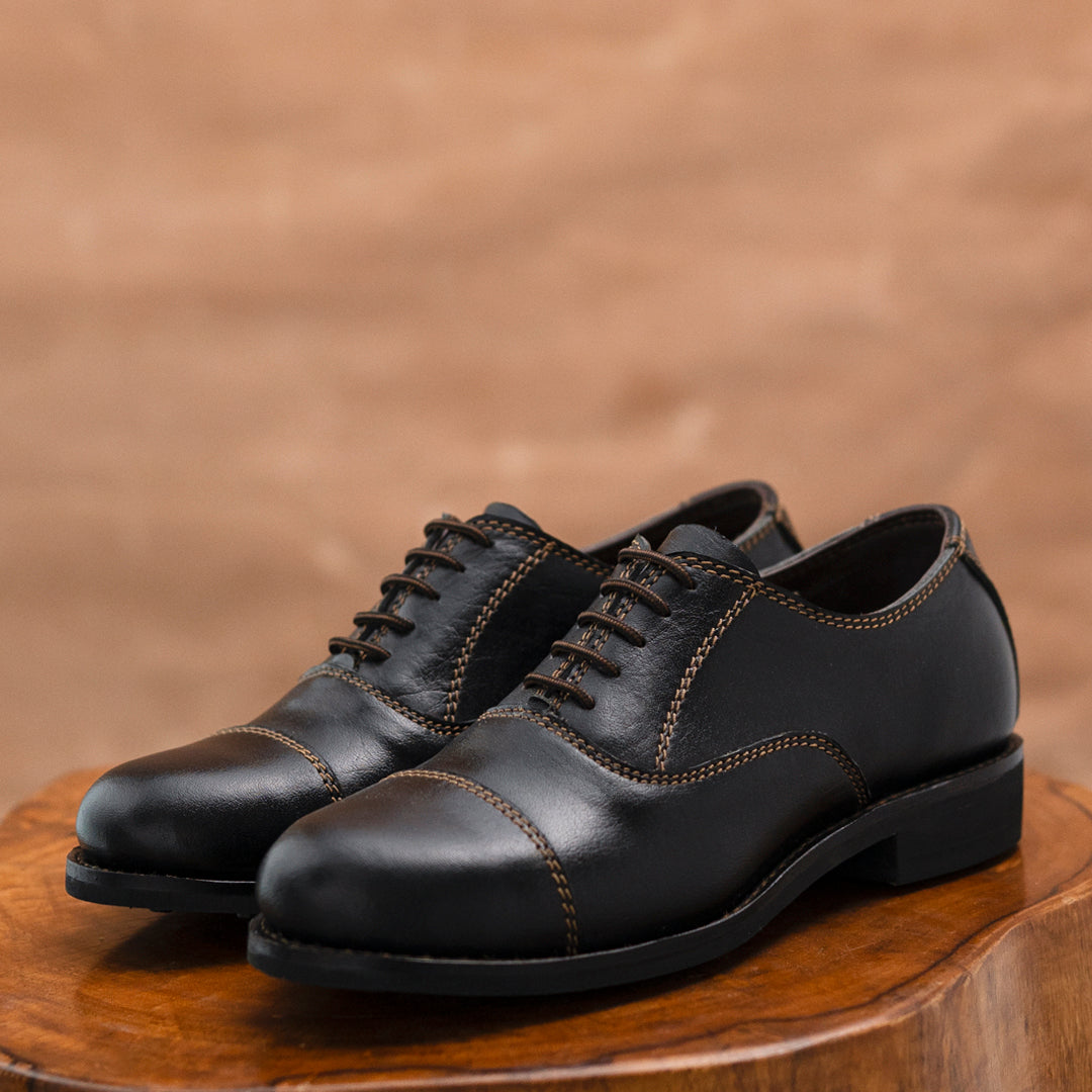 Duty Shoe (Raven Black) Goodyear Welted